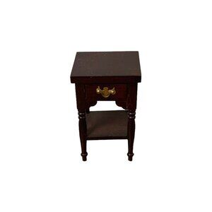 Vintage Fantastic Merchandise Dollhouse Miniature Side Table Victorian Furniture